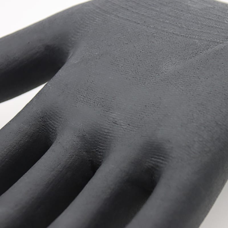 Lớp lót nylon 13g, nitrile xốp màu đen phủ lòng bàn tay (1)