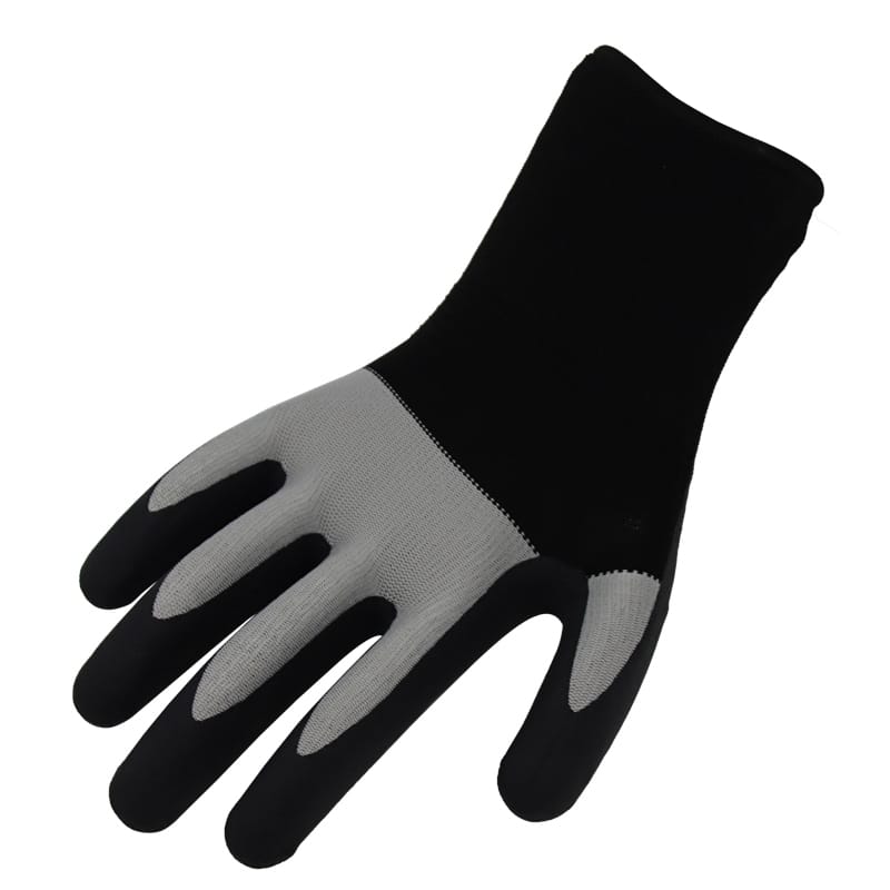 13g nylon voering, handpalm gecoat zwart nitrilschuim (6)