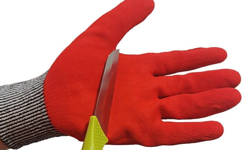 Γάντια νιτριλίου για βιομηχανική χρήση